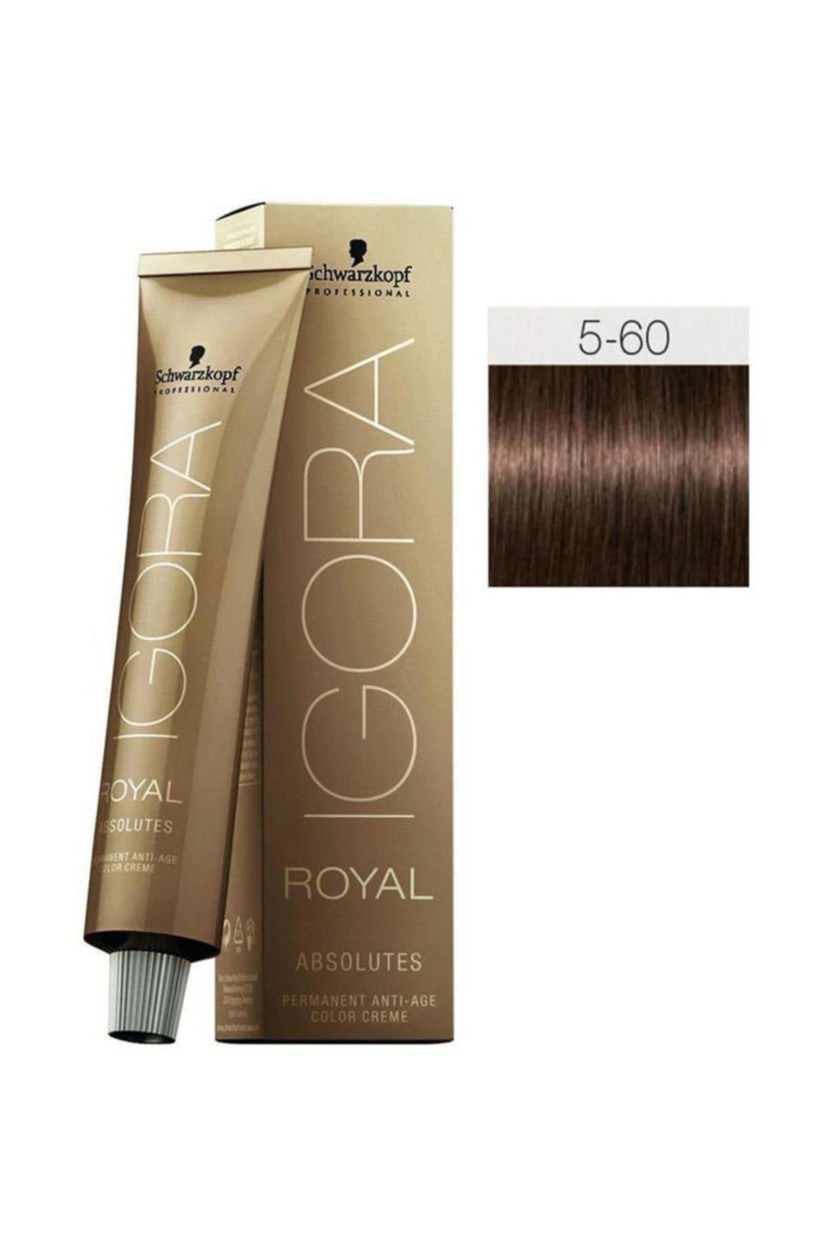 Schwarzkopf 5.60 Açık Kahve Krem Saç Boyası 60 ml