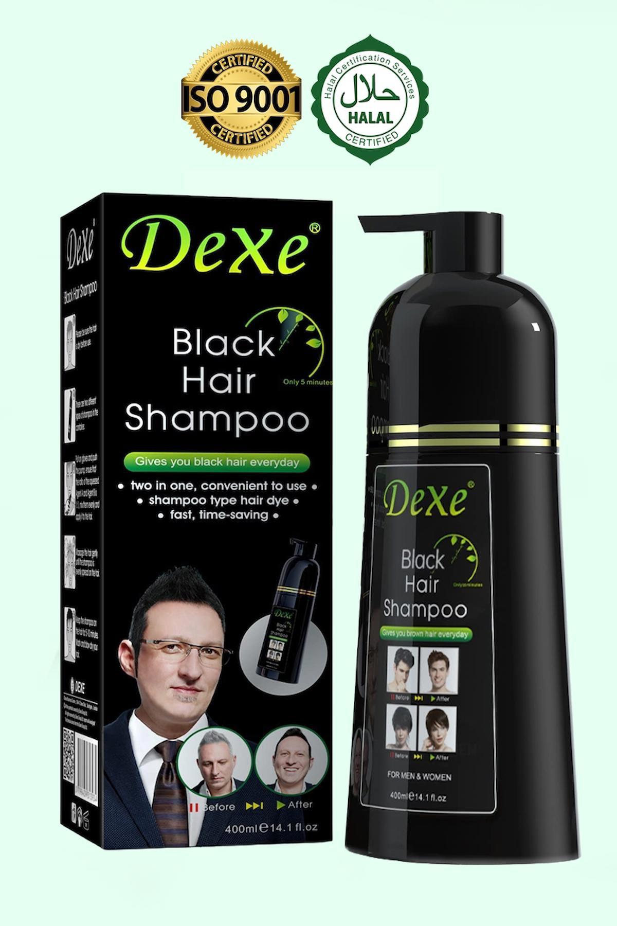 Dexe Siyah Amonyaksız Jel Erkek Saç Boyası 400 ml
