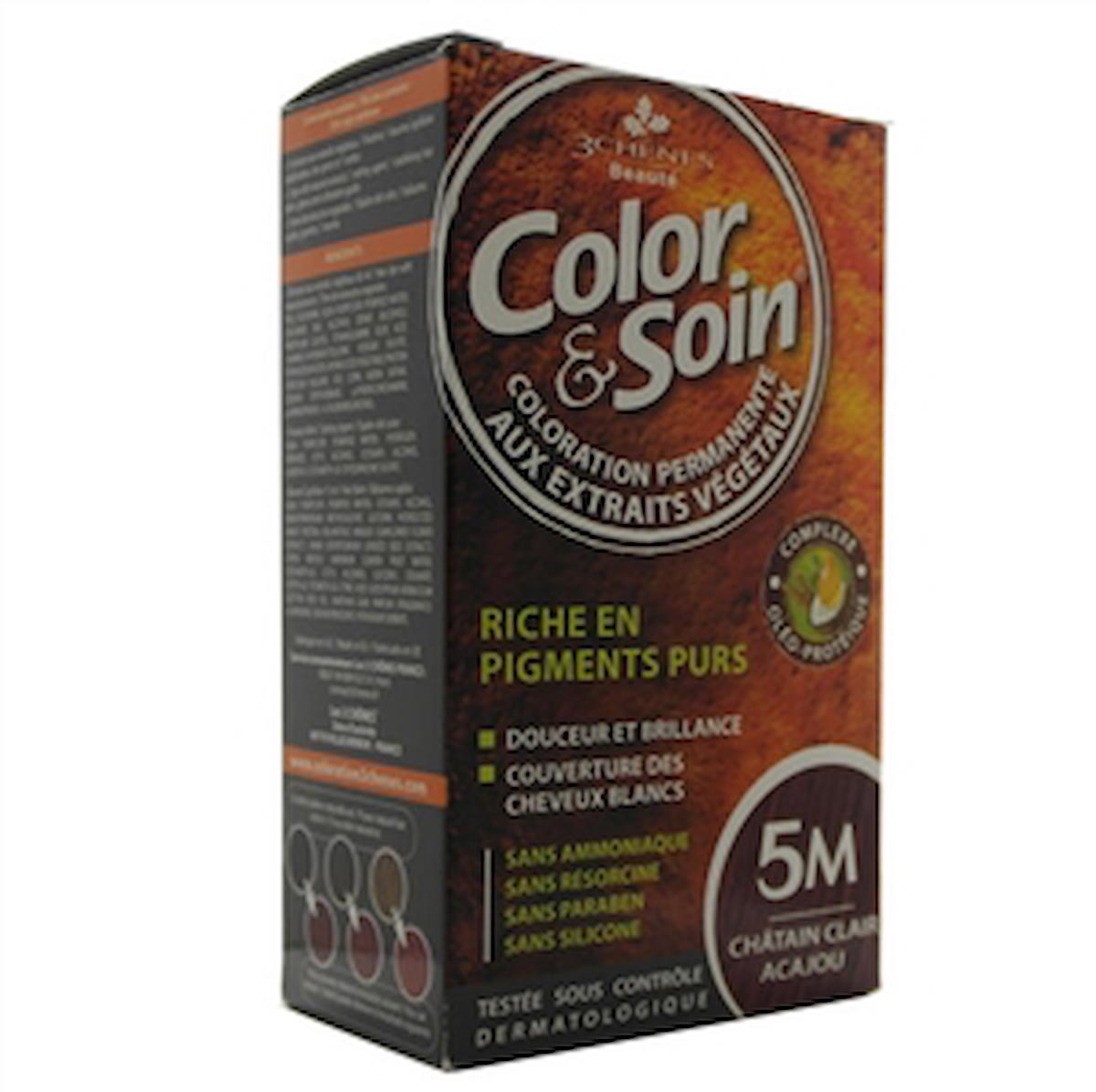 Color Soin 5M Maun Kestanesi Organik Krem Saç Boyası 120 ml