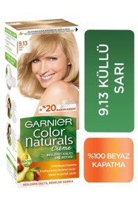 Garnier 9.13 Açık Küllü Sarı Krem Saç Boyası 112 ml