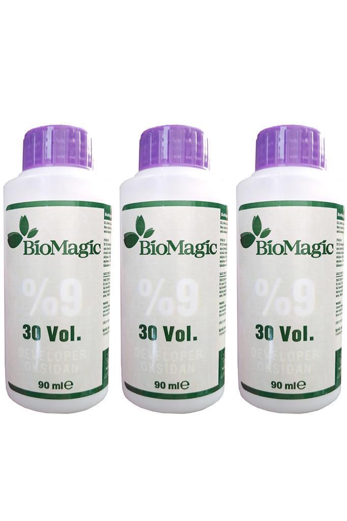 Biomagic 30 Volüm Beyaz Jel Saç Boyası 3x90 ml