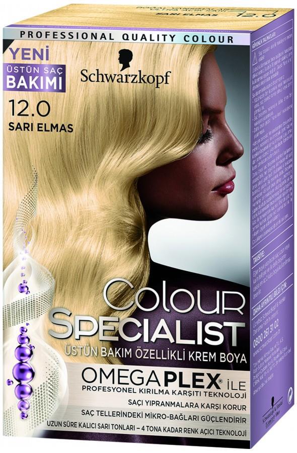 Schwarzkopf 12.0 Sarı Işıltılı Kahve Krem Saç Boyası