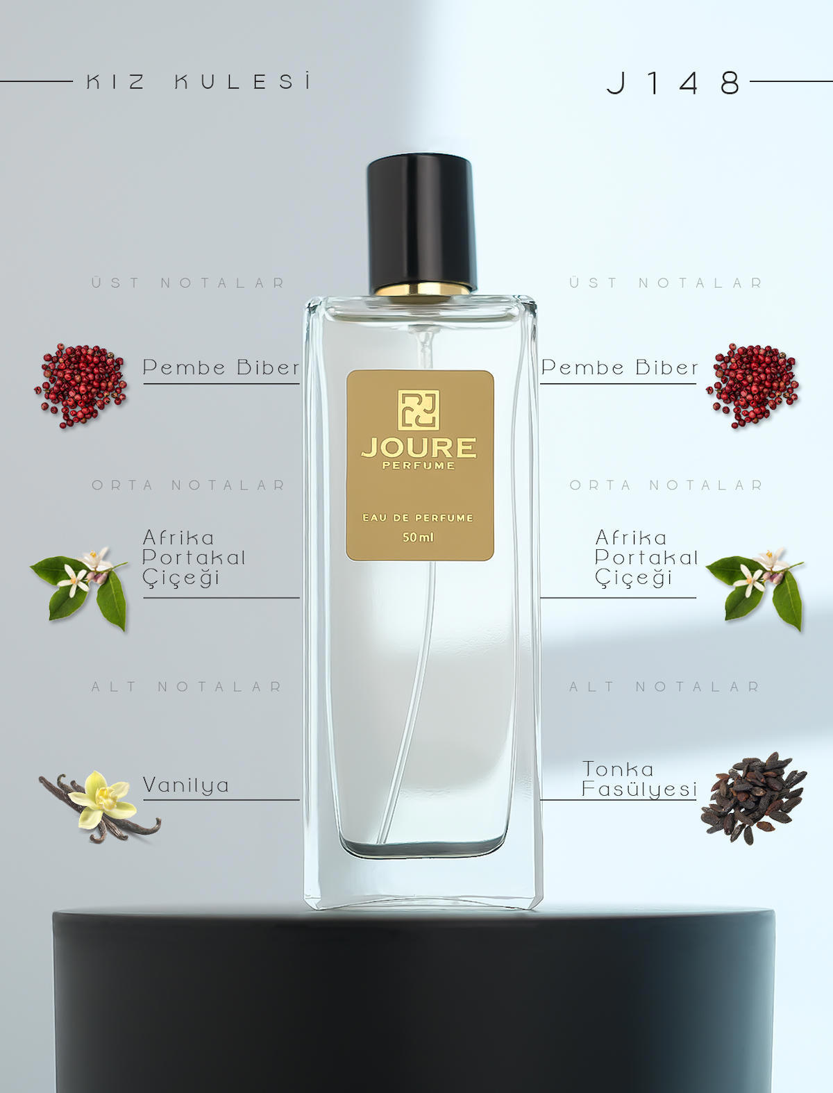 Joure Perfume Joure J148 EDP Çiçeksi Kadın Parfüm 50 ml