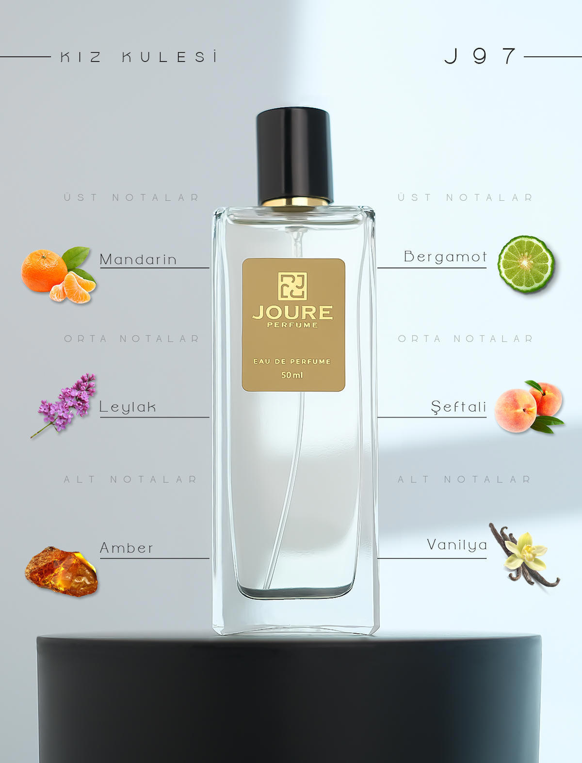 Joure Perfume Joure J97 EDP Baharalıt Kadın Parfüm 50 ml