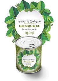 Konserve Bahçem Kekik Yetiştirme Kiti