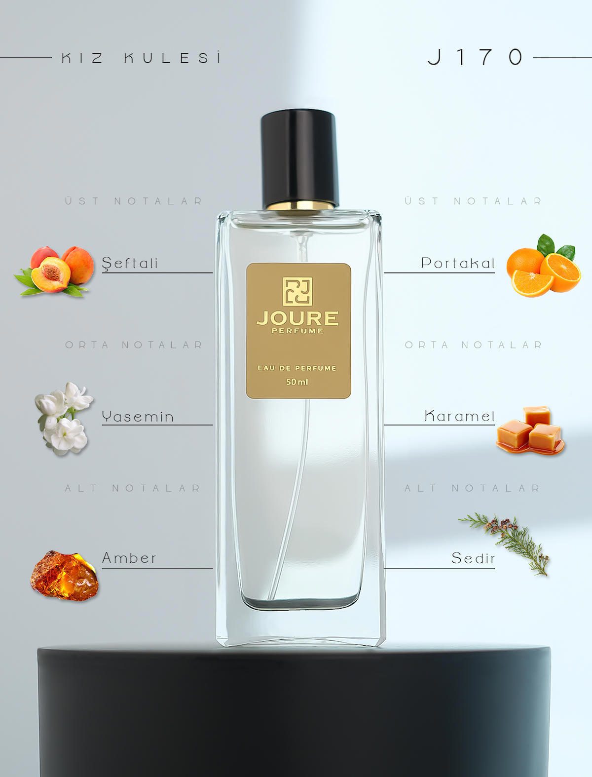 Joure Perfume Joure J170 EDP Çiçeksi Kadın Parfüm 50 ml