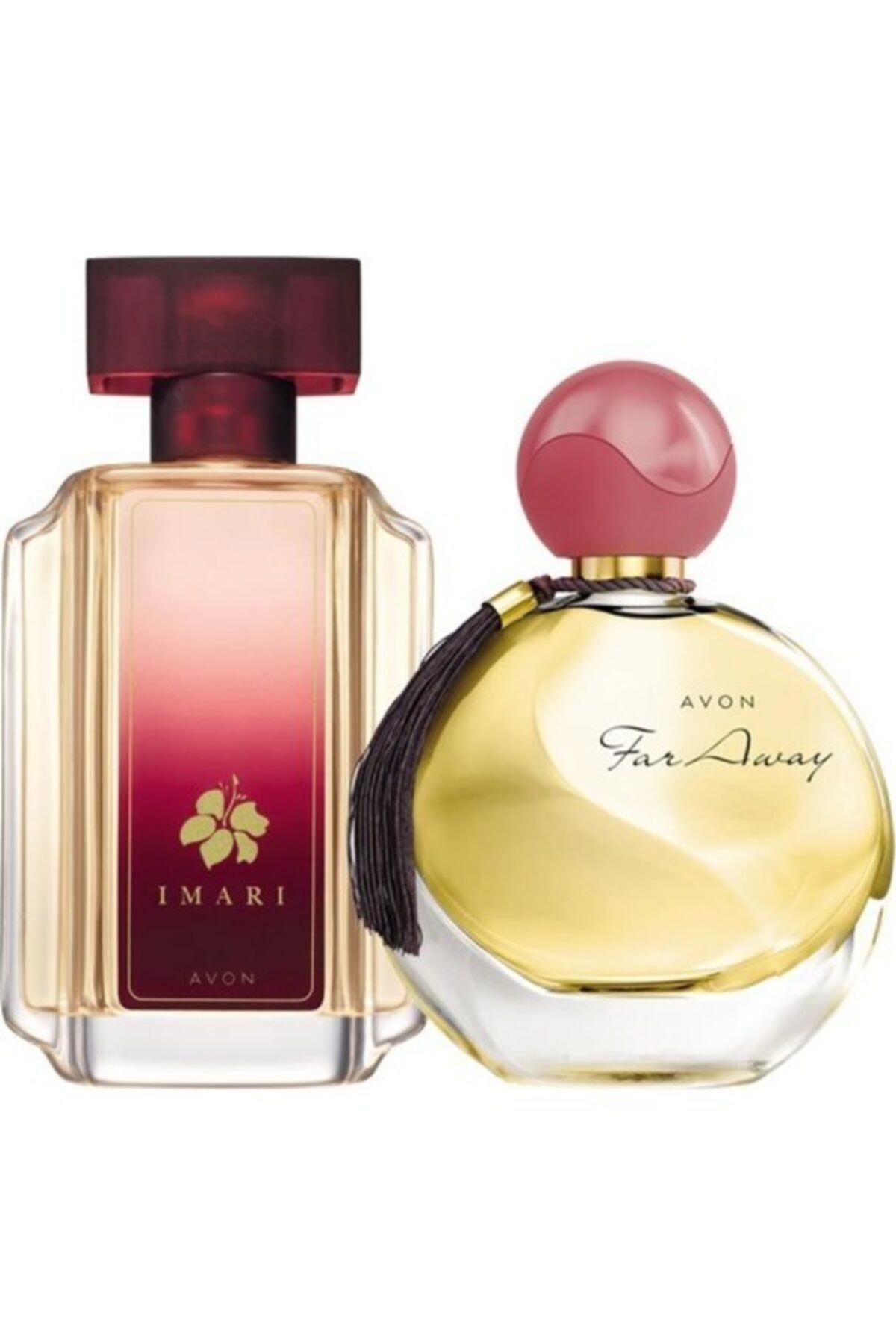 Avon Far Away & Imari EDT-EDP Çiçeksi-Oryantal Kadın Parfüm 2x50 ml