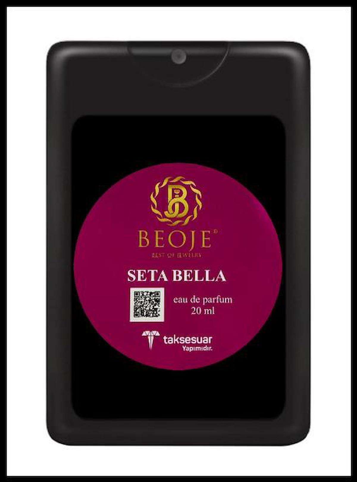 Beoje Seta Bella EDP Odunsu-Oryantal Kadın Parfüm 20 ml