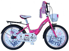 Belderia Vision Miyu 20 Jant 1 Vites 5 Yaş Pembe Çocuk Bisikleti