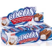 Elvan Cocos Hindistan Cevizli Çikolata 16 gr 24 Adet