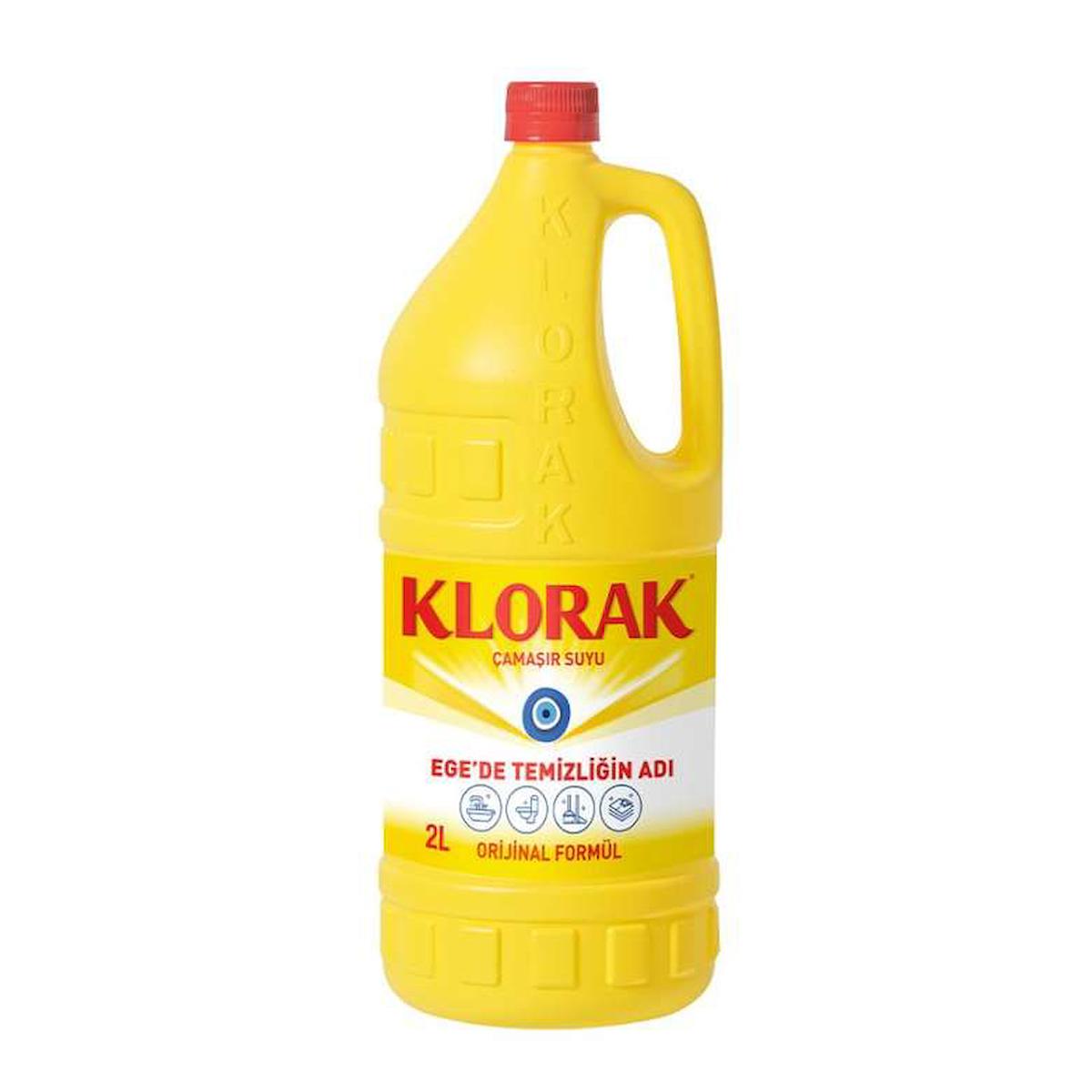 Klorak Sıvı Çamaşır Suyu 2 lt