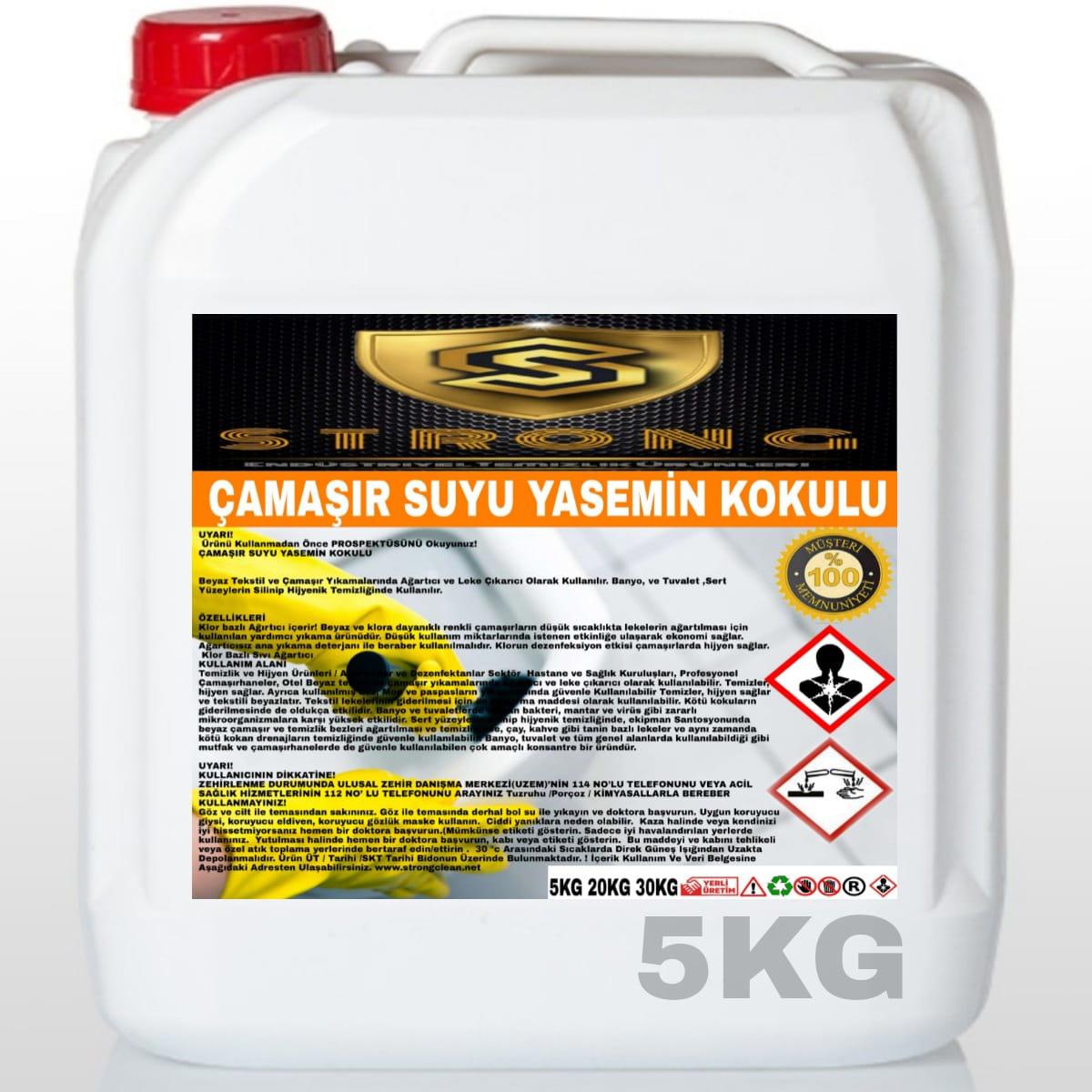 Strong Yasemin Kokulu Sıvı Çamaşır Suyu 5 kg