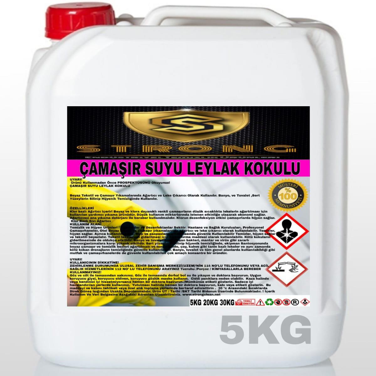 Strong Leylak Kokulu Renkliler İçin Sıvı Çamaşır Suyu 5 kg