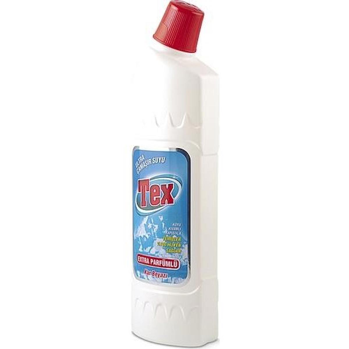 Tex Extra Parfümlü Kar Beyazı Konsantre Sıvı Çamaşır Suyu 750 ml