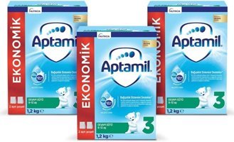 Aptamil 3 Yeni Formül Devam Sütü 3x1200 gr