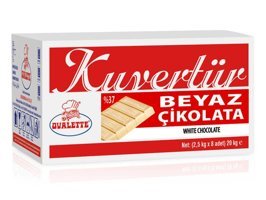 Ovalette Kuvertür Sütlü Çikolata 2.5 kg 8 Adet