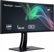 ViewSonic VP3881A 60 Hz 5 ms 37.5 inç UWQHD Kavisli Ekran+ Kavisli Ekran IPS Hoparlörlü HDMI Freesync 3840 x 1600 px LED Oyuncu Monitör