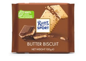Ritter Sport Bisküvili Çikolata 100 gr