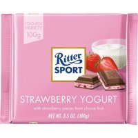 Ritter Sport Çilekli Yoğurtlu Çikolata 100 gr