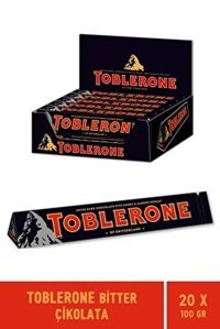 Toblerone Bitter Çikolata 100 gr 20 Adet