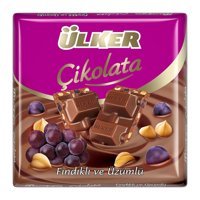 Ülker Fındıklı Üzümlü Çikolata 60 gr