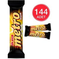 Ülker Metro Bisküvili Karamelli Çikolata 36 gr 144 gr