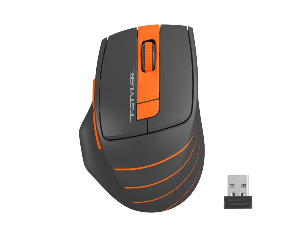 A4 Tech ‎FG30 Kablosuz Turuncu Optik Mouse
