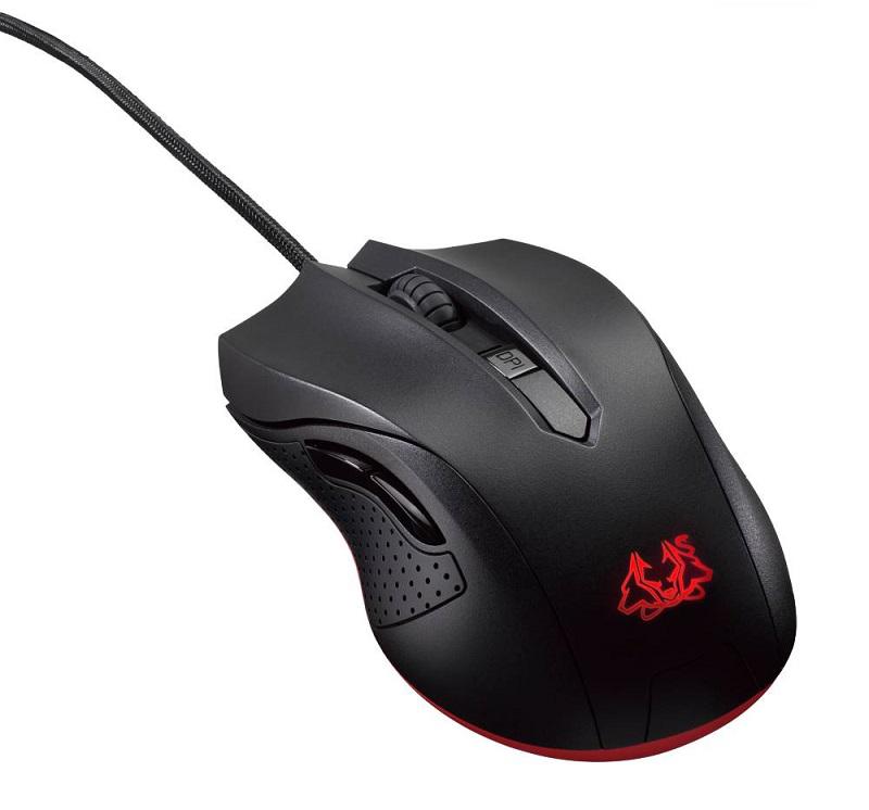 Asus Cerberus Gaming Mouse Makrolu Kablolu Siyah Optik Mouse
