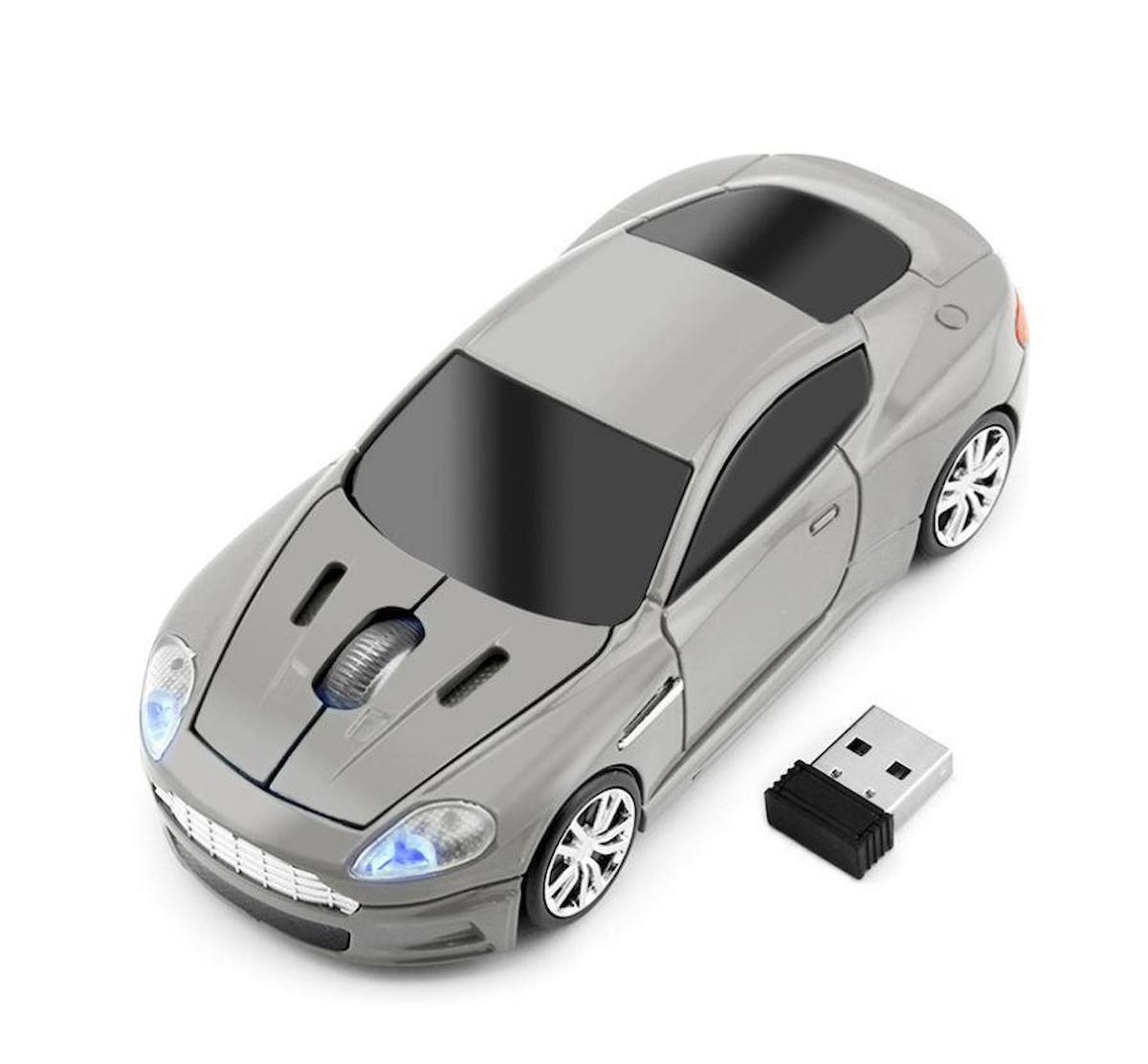 Profisher R1114As-1 Ergonomik Kablosuz Gri Mouse