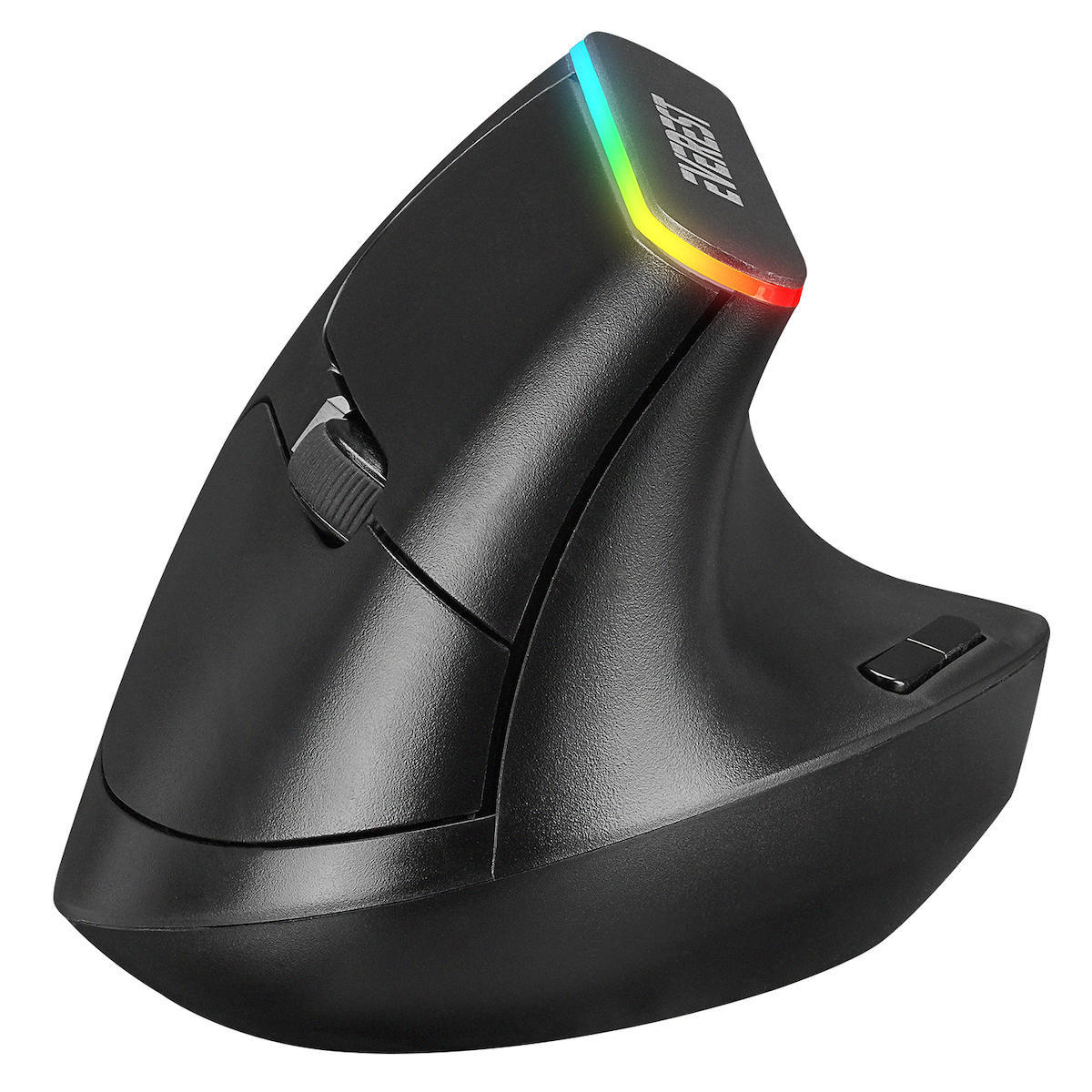 Everest SMW-618 RGB Ergonomik Dikey Kablosuz Siyah Mouse