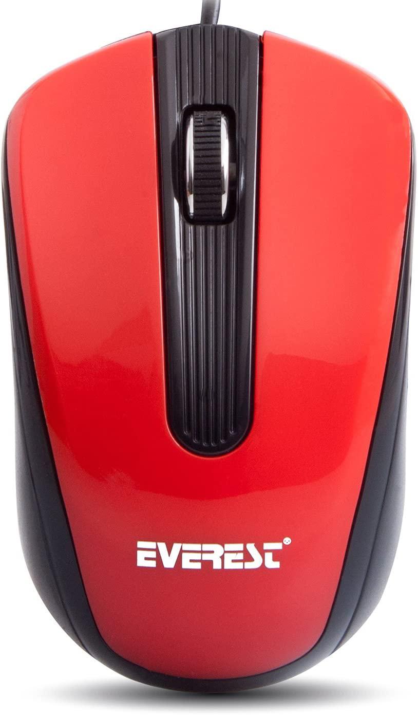 Hector Emprorium SM-249 Ergonomik Kablolu Kırmızı-Siyah Optik Mouse