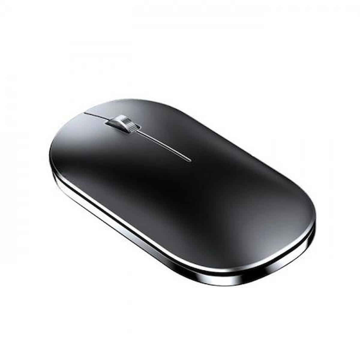 Polham Mobile Sessiz Ergonomik Yatay Kablosuz Pembe Mouse