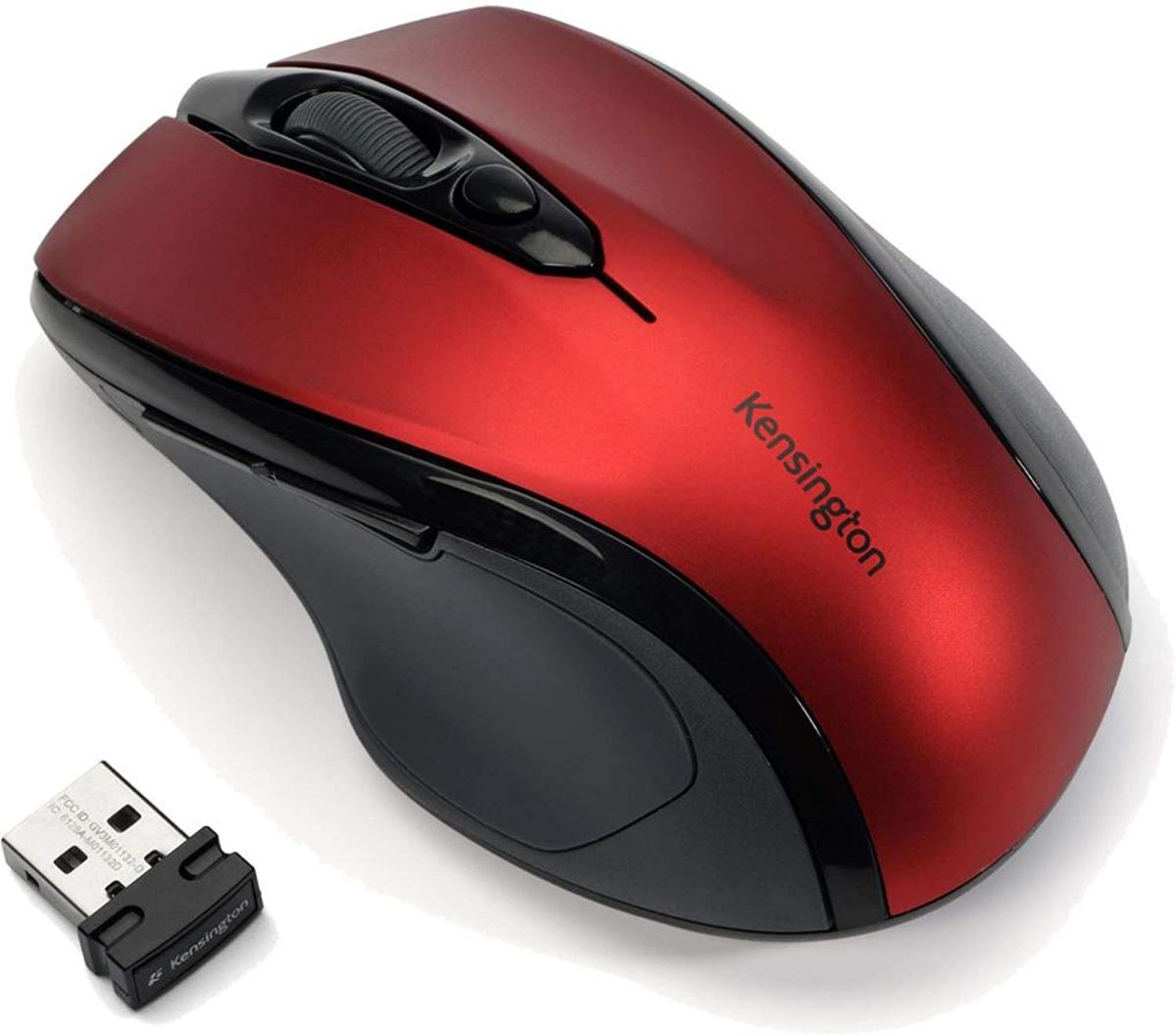 Hector Emprorium Ergonomik Kablosuz Kırmızı Mouse
