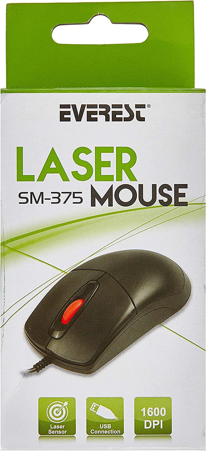 Hector Emprorium SM-375 Ergonomik Kablolu Siyah Optik Mouse