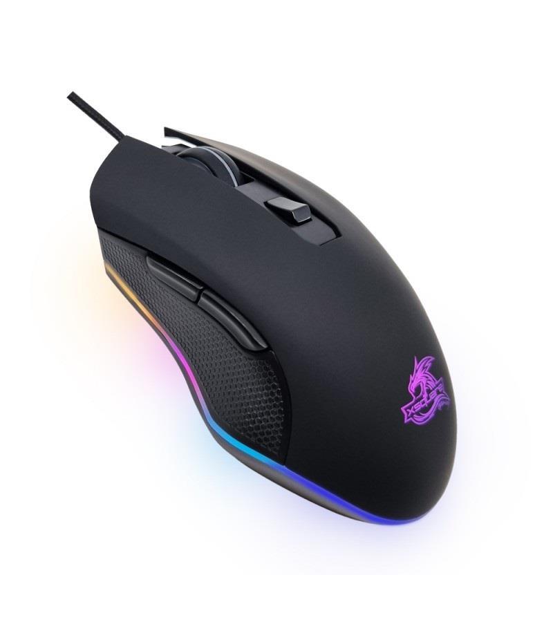 Dexim Orendo20 RGB Makrolu Kablolu Siyah Optik Mouse