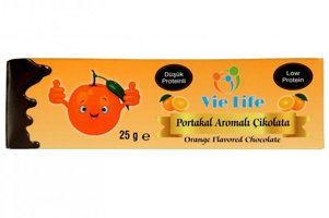 Vie Life Portakallı Çikolata 25 gr