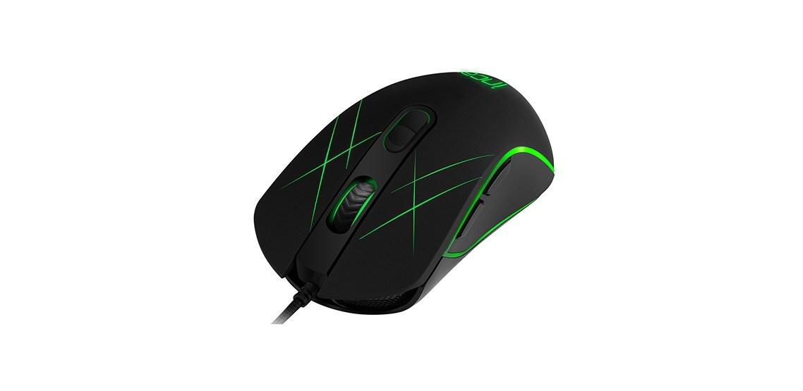 Inca IMG-Gt12 Makrolu Kablolu Siyah Gaming Mouse