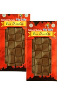 Vie Life Sütlü Çikolata 100 gr 2 Adet