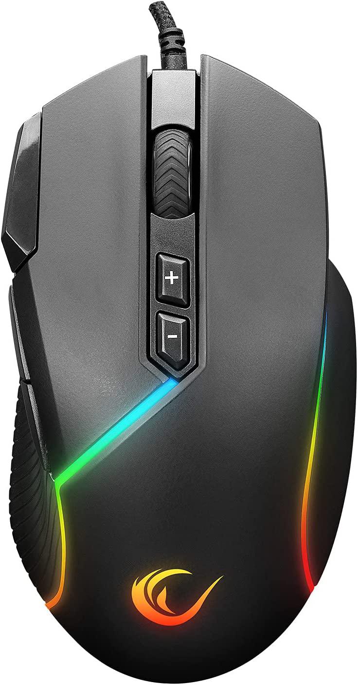 Hector Emprorium SMX-G39 RGB Makrolu Kablolu Siyah Gaming Mouse