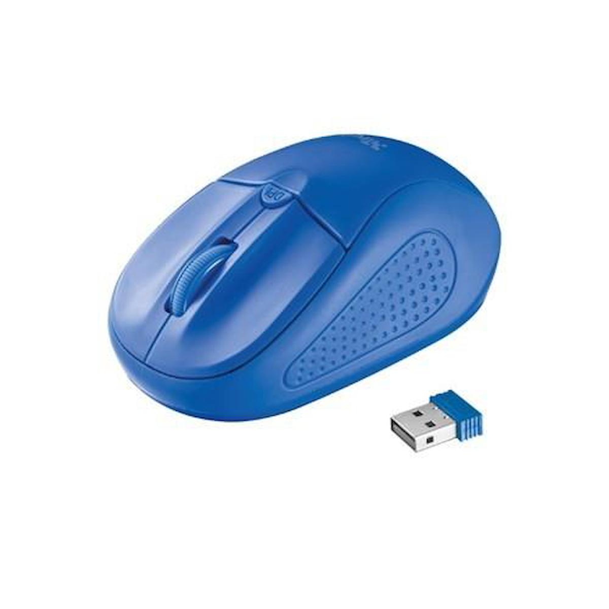 A4 Tech ‎910-004290 Ergonomik Kablosuz Mavi Optik Mouse