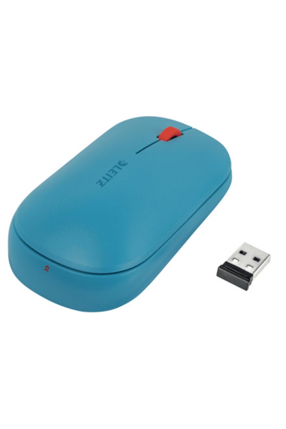 Leitz Kablosuz Mavi Optik Mouse