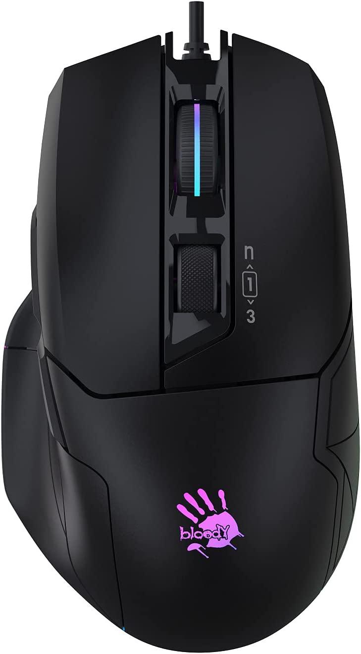 Hector Emprorium W70 RGB Makrolu Kablolu Siyah Optik Mouse