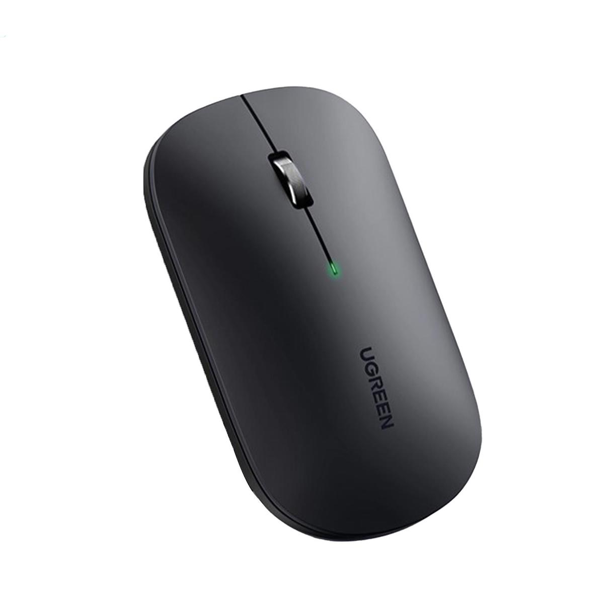 Ugreen Ergonomik Kablosuz Siyah Optik Mouse