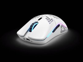 Glorious O Makrolu Kablosuz Beyaz Optik Mouse