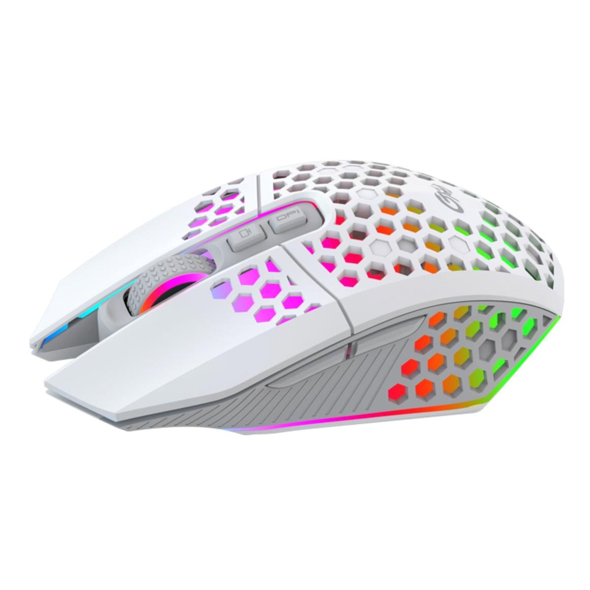 Valkyrie Rm-404 RGB Sessiz Kablosuz Beyaz Gaming Mouse