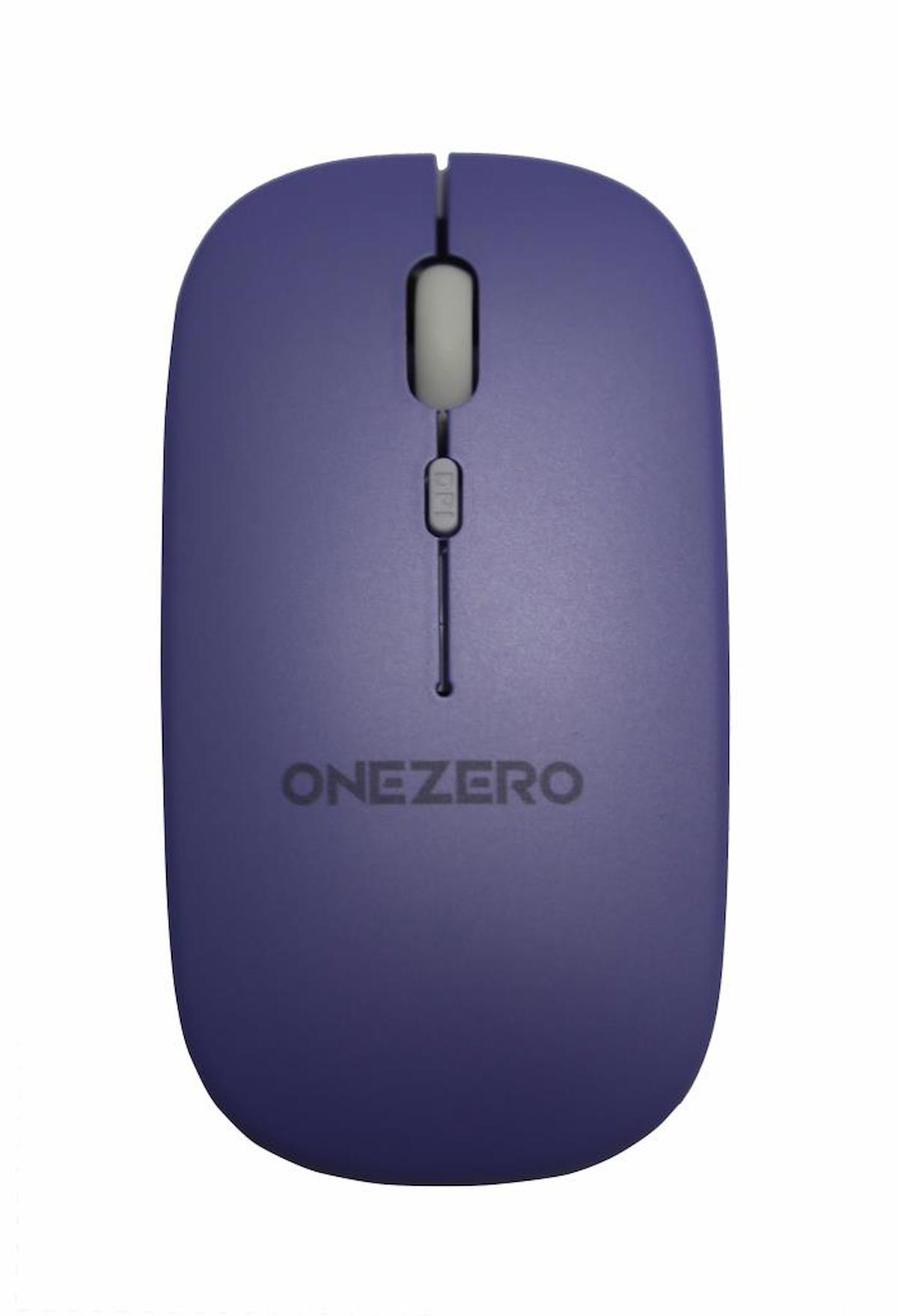 Onezero MS-01 Kablosuz Mor Optik Mouse