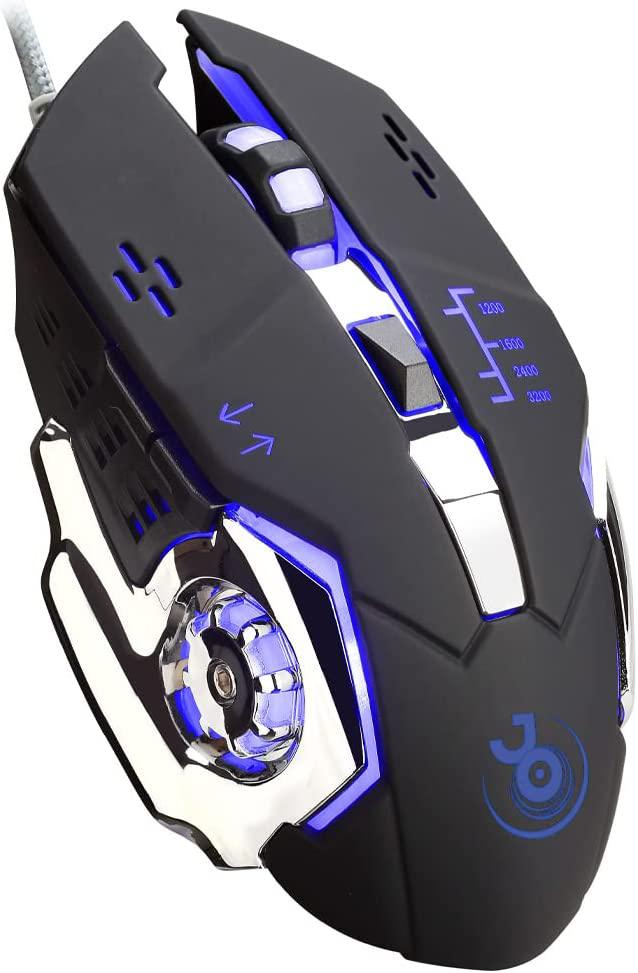 Jopus Jo-Mu01 RGB Makrolu Kablolu Siyah Gaming Mouse