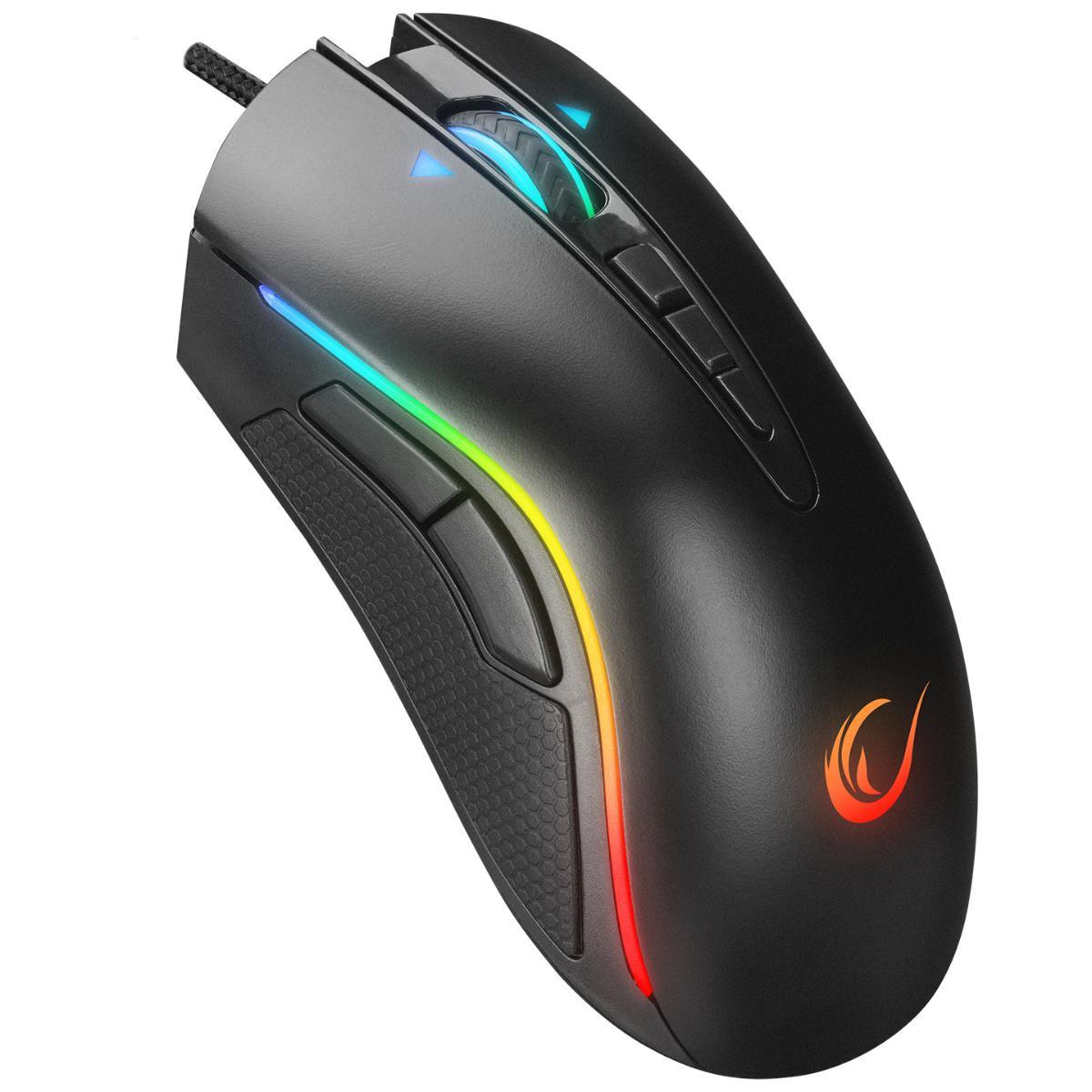 Rampage SMX-R15 RGB Kablolu Gri Gaming Mouse