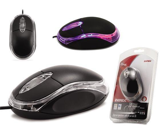 Everest SM-300 Kablolu Siyah Optik Mouse