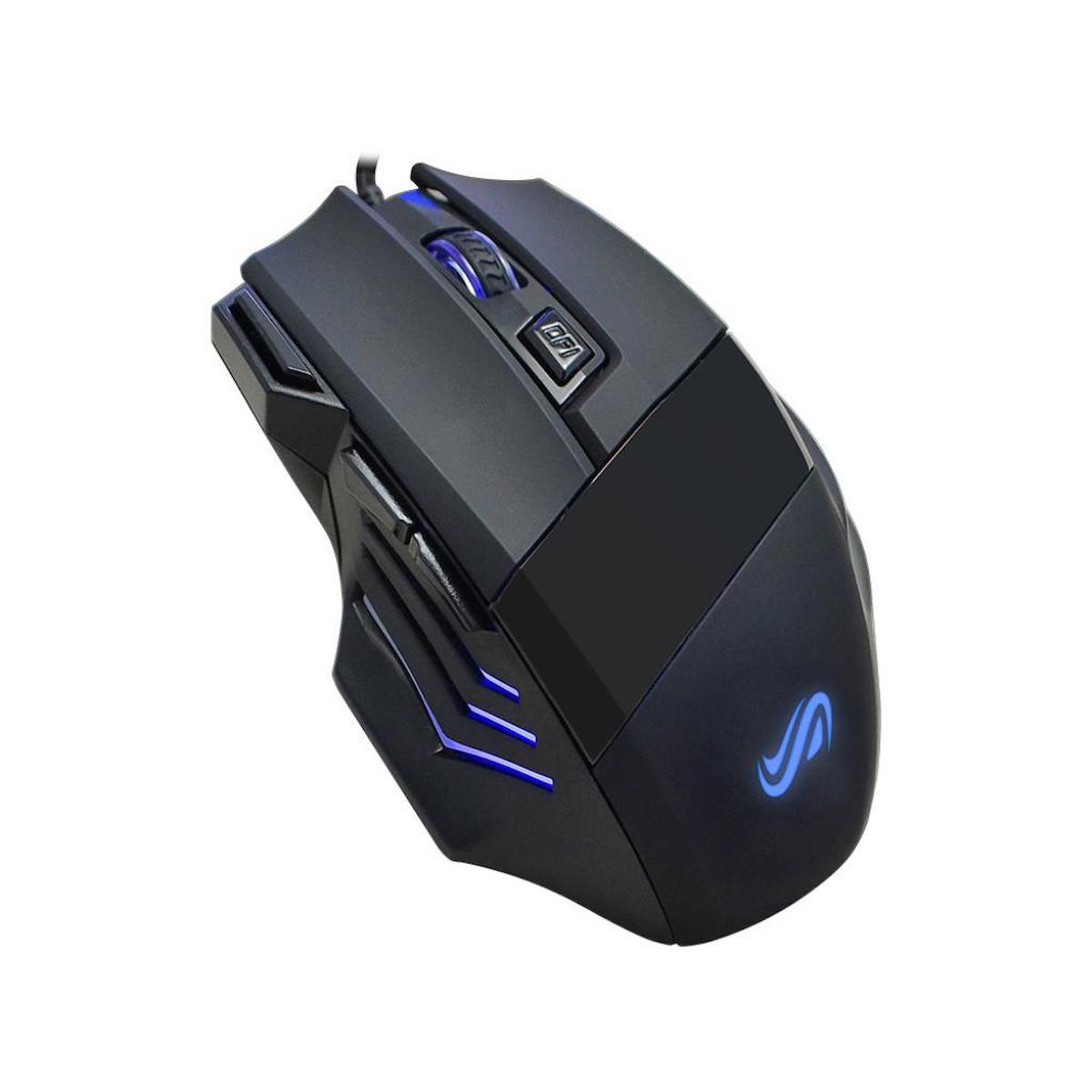 Gtx Goldenpool RGB Makrolu Kablolu Siyah Optik Mouse